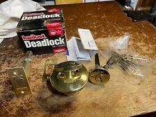 Vtg kwikset deadlock for sale  Staten Island