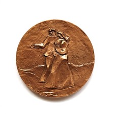Médaille mariage cuivre d'occasion  Meulan en Yvelines