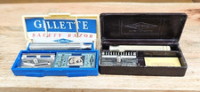 Vintage gillette safety for sale  KIDDERMINSTER