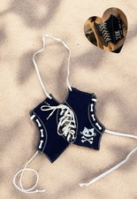 Handmade converse corset for sale  BIRMINGHAM
