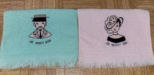 Toalhas de mão vintage raras dele e dela da Dundee Company comprar usado  Enviando para Brazil