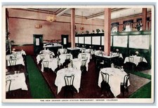Usado, Cartão postal Denver Colorado nova cadeira de restaurante Denver Union Station c1920 vintage comprar usado  Enviando para Brazil