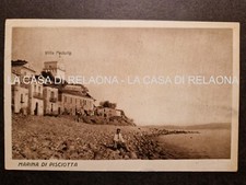 Cartolina marina pisciotta usato  Italia