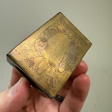 Vtg brass match for sale  Halethorpe