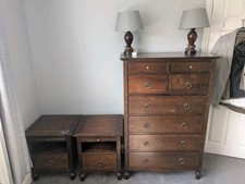 Chest drawers bedside for sale  BRISTOL