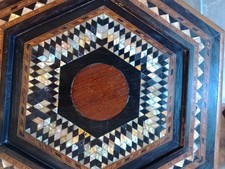 tables inlaid wood for sale  Garner