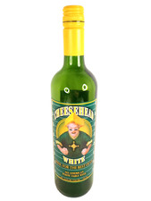GARRAFA DE VINHO BRANCO CHEESEHEAD vazia - Vinícola Chateau St Croix - embaladores green bay comprar usado  Enviando para Brazil