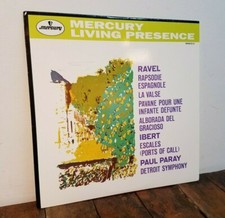 Usado, Ravel Ibert Paul Paray Detroit Symphony, 1997 Mercury Living Presence SR90313 LP comprar usado Usado, Ravel Ibert Paul Paray Detroit Symphony, 1997 Mercury Living Presence SR90313 LP comprar usado  Enviando para Brazil