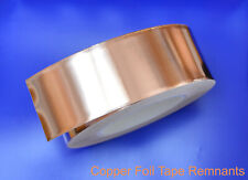 Fita de folha de cobre REMNANTS blindagem de guitarra/barreira de lesma e caracol 3 pés 50 mm de largura comprar usado  Enviando para Brazil