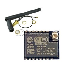 Usado, Módulo de transmissão WiFi sem fio porta serial ESP8285 ESP-M1 + antena WiFi 2.4G comprar usado  Enviando para Brazil
