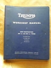 Triumph workshop manual for sale  LONDON