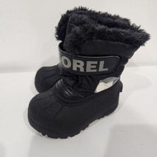 Black sorel kids for sale  Patchogue