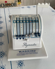 Impressora Vintage Paymaster Series S-1000 Office Check Escritora com Chave  comprar usado  Enviando para Brazil
