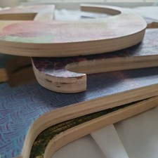 Wooden letters spelling for sale  BEXLEYHEATH