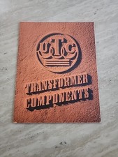 Usado, 1941 UTC Catálogo de Componentes de Transformador + Inserção ~ Circuitos Filtros Reatores comprar usado  Enviando para Brazil