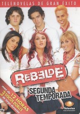 Rebelde: Segunda Temporada Season 2, 3-Disc DVD VIDEO TV SHOW telenovela music comprar usado  Enviando para Brazil