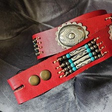 Hairpipe gürtel ledergürtel gebraucht kaufen  Geisenfeld