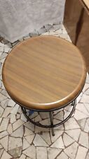 Sgabello legno vintage usato  Torino