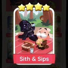 Adesivo Sith & Sips Monopoly_Go_4 Stars ⭐⭐⭐⭐ - ENTREGA RÁPIDA comprar usado  Enviando para Brazil