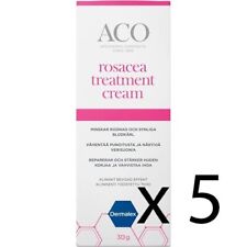 Creme de tratamento de rosácea ACO pacote com 5 (5x30 gramas) - Cuidados com a pele escandinavos, usado comprar usado  Enviando para Brazil