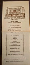 Menus for sale  Mahwah