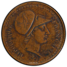 Consulate. copper décimes d'occasion  France