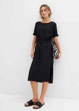 Freemans Negro con Cinturón Midi Vestido Recto Más Talla UK 22 (fm174-11) comprar usado  Enviando para Brazil