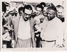 Usado, Foto Y 460 do EX-PRESIDENTE BRASILEIRO JANIO QUADROS FORA PARA PORTUGAL SANTOS 1961 comprar usado  Enviando para Brazil