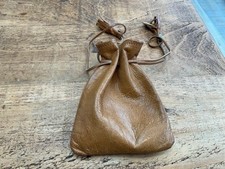 Soft leather drawstring for sale  SCUNTHORPE