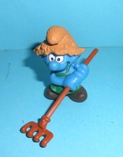 Figurine schtroumpf paysan d'occasion  Vic-sur-Aisne