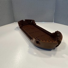 Lego navio casco barco arco marrom 2556 (2x) + médio 2560 (3x) seções de navio pirata comprar usado  Enviando para Brazil