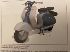 Lambretta 150dl 1957 for sale  ABERYSTWYTH