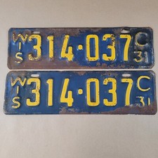Pair 1931 wisconsin for sale  Andover