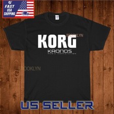 NOVA CAMISA LOGOTIPO TECLADOS KORG KRONOS CAMISETA ENGRAÇADA AMERICANA EUA TAMANHO P-5XL comprar usado  Enviando para Brazil