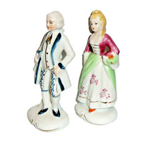 Figurines white blue for sale  ABERGAVENNY