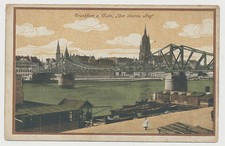 Cartolina francoforte a.m. usato  Spedire a Italy