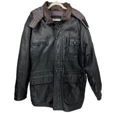 Stratojac leather parka for sale  Dublin