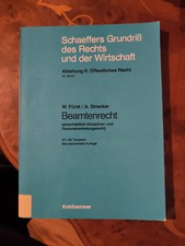 Beamtenrecht buch disziplinarr gebraucht kaufen  Mendig