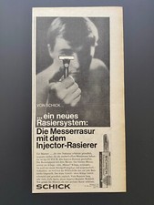 Schick messerrasur injector gebraucht kaufen  Aßlar