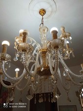 Lampadario vetro murano usato  Palermo