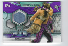 NATALYA 2019 TOPPS WWE WOMEN'S DIVISION WRESTLING EVOLUTION MAT RELIC /99 comprar usado  Enviando para Brazil