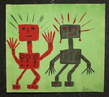 Dipinto arte contemporanea usato  Zoagli
