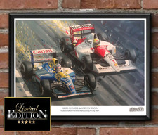 Mansell senna limited for sale  GILLINGHAM