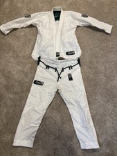 Kimono Flow branco BJJ JIU-JITSU GI parte superior inferior A0 com bolsa, usado comprar usado  Enviando para Brazil