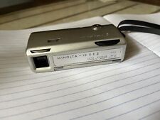 Fotocamera minolta miniaturkam usato  Genova