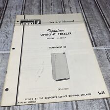 Freezer vertical manual de serviço Montgomery Ward modelo LIV-4021A, usado comprar usado  Enviando para Brazil