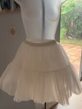 Saia Feminina Adulta Lady Tutu Saia Fantasia Vestido de Festa Dança-Branco comprar usado  Enviando para Brazil