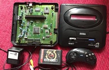 Usado, Console Sega Mega Drive 2 Ásia V1 PAL 16bit + joystick SJ 6000 RARO + MK 3 comprar usado  Enviando para Brazil