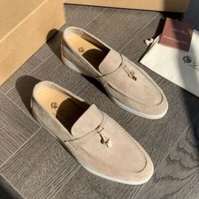 Zapatos Mocasines Retro Primavera Para Hombre Zapatos Planos Sin Cordones Informales Cuero Zapatos para Conducir segunda mano  Embacar hacia Mexico