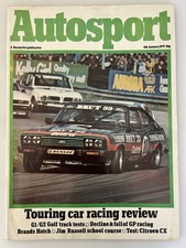 Autosport magazine touring for sale  CHICHESTER